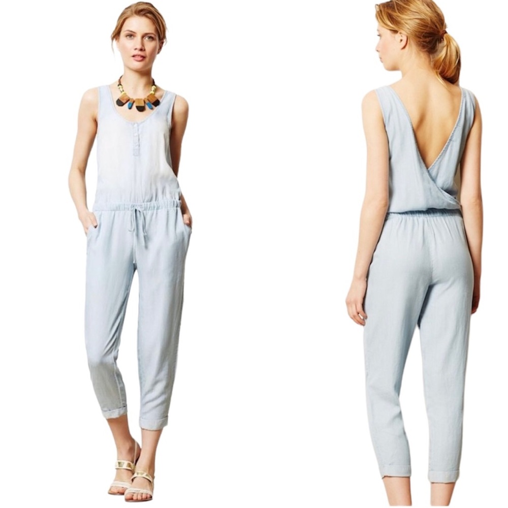 Cloth & Stone Chambray Jumpsuit